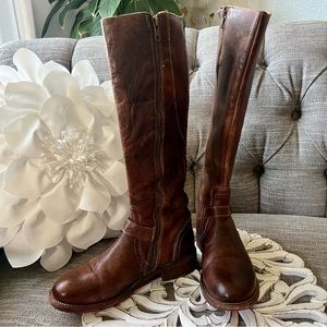 Bed Stu Tall Leather Boots Women’s 8